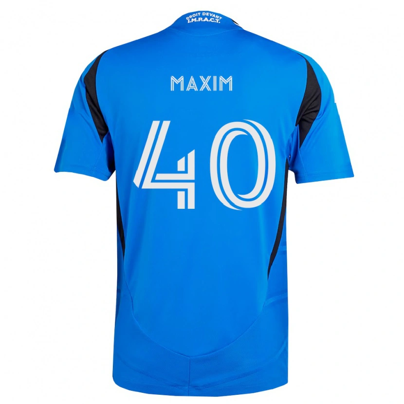 Danxen Bambino Maglia Ellyson Maxim #40 Blu Bianco Nero Kit Gara Home 2026/27 Maglietta