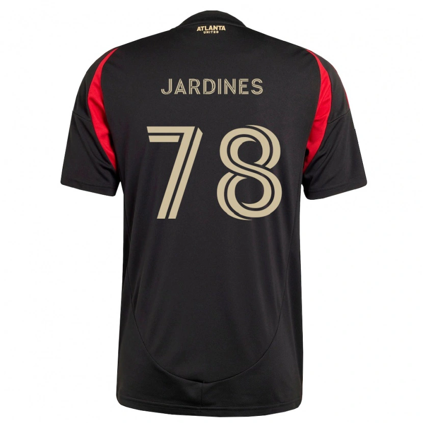Danxen Bambino Maglia Andrew Jardines #78 Nero Rosso Kit Gara Home 2026/27 Maglietta