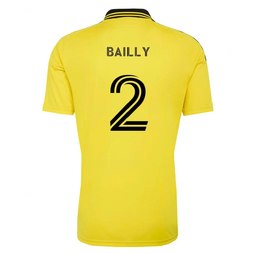 Danxen Bambino Maglia Eric Bailly #2 Giallo Nero Kit Gara Home 2026/27 Maglietta