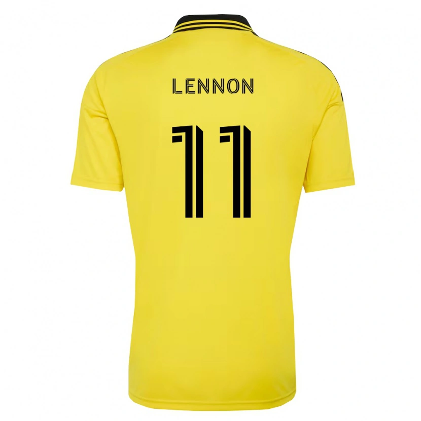 Danxen Bambino Maglia Brooks Lennon #11 Giallo Nero Kit Gara Home 2026/27 Maglietta