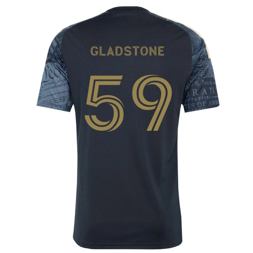Danxen Bambino Maglia Tyler Gladstone #59 Blu Navy Marrone Kit Gara Home 2026/27 Maglietta