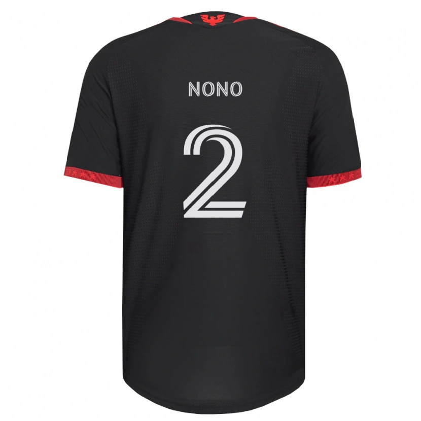 Danxen Bambino Maglia Kimito Nono #2 Nero Bianco Rosso Kit Gara Home 2026/27 Maglietta