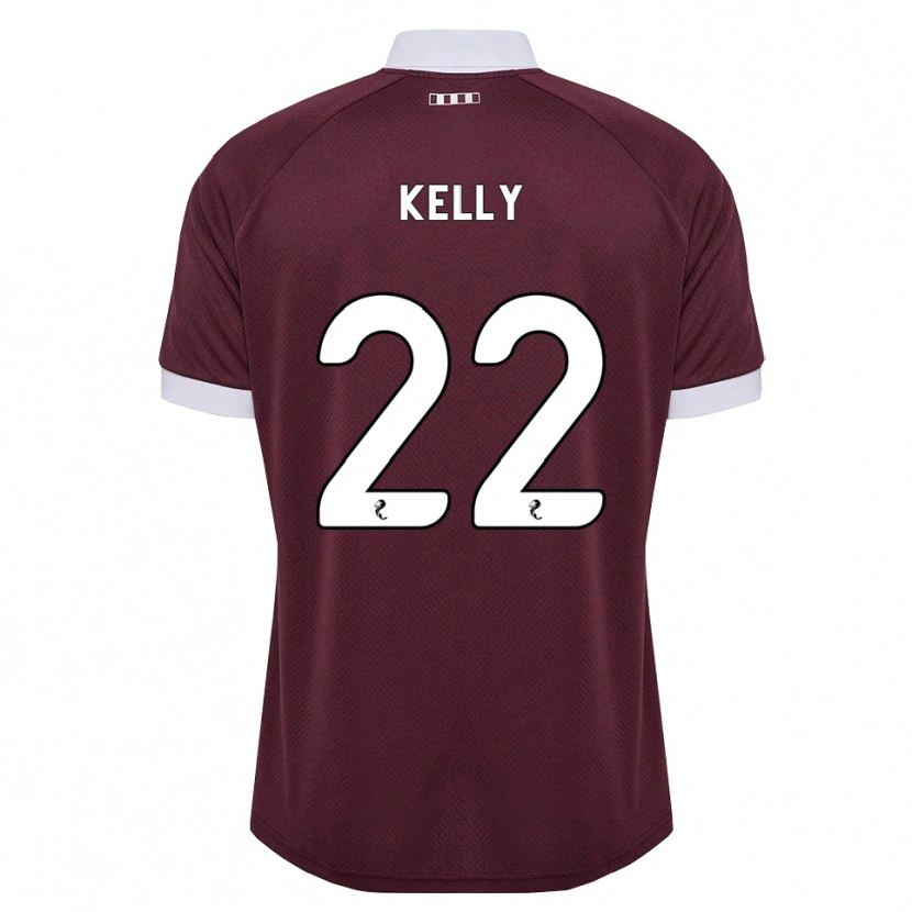 Danxen Bambino Maglia Ryan Kelly #22 Bianco Borgogna Kit Gara Home 2026/27 Maglietta