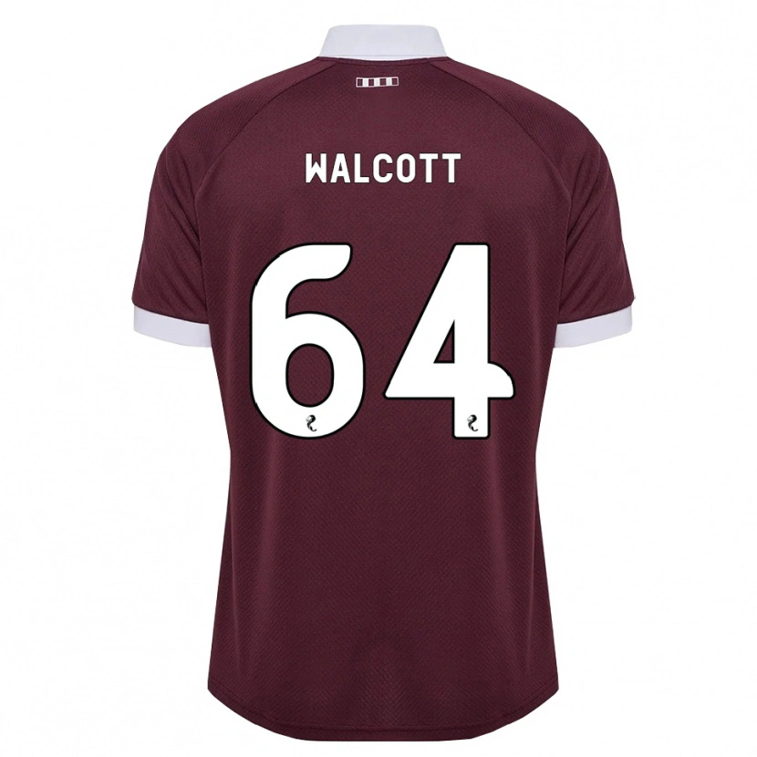 Danxen Bambino Maglia Malachi Fagan-Walcott #64 Bianco Borgogna Kit Gara Home 2026/27 Maglietta
