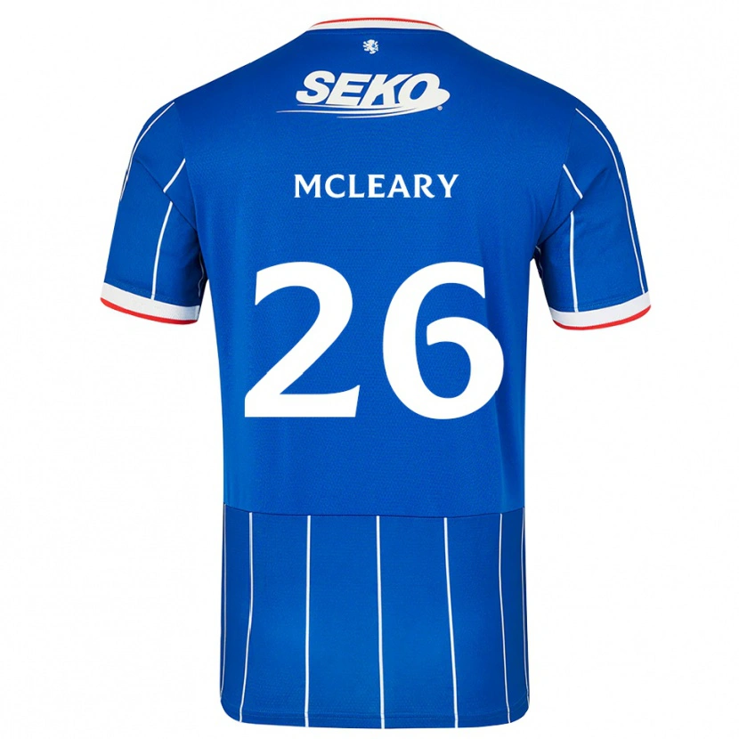 Danxen Bambino Maglia Jodi Mcleary #26 Bianco Rosso Blu Kit Gara Home 2026/27 Maglietta