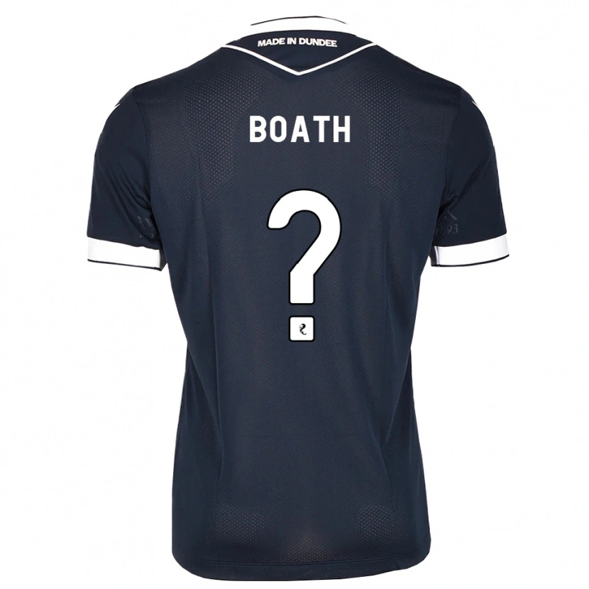 Danxen Bambino Maglia Leo Boath #0 Bianco Blu Mezzanotte Kit Gara Home 2026/27 Maglietta
