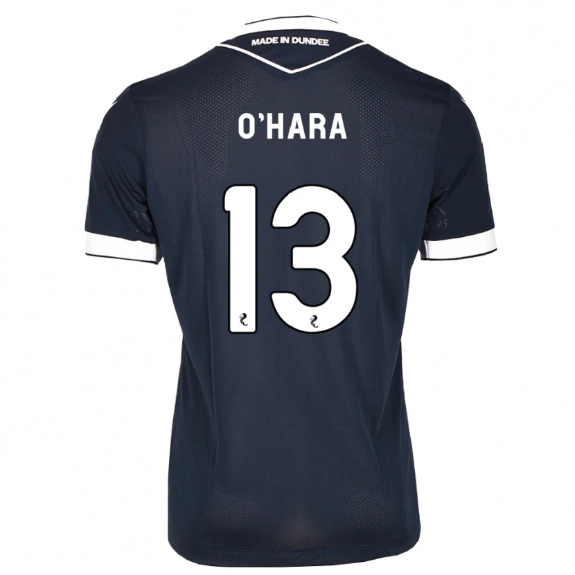 Danxen Bambino Maglia Kieran O'hara #13 Bianco Blu Mezzanotte Kit Gara Home 2026/27 Maglietta