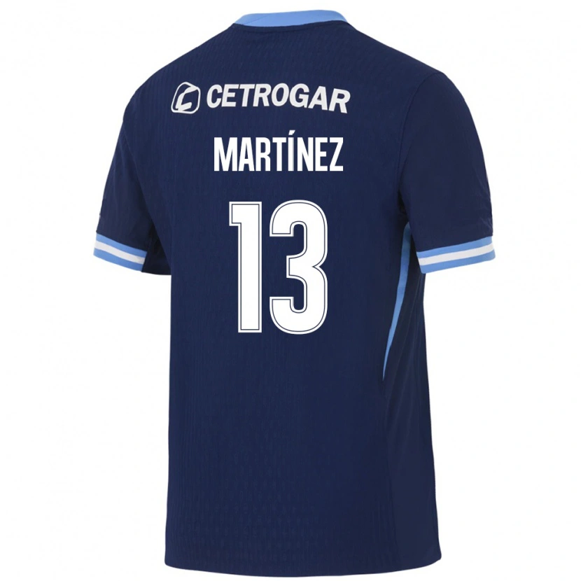 Danxen Bambino Maglia Mateo Martínez #13 Blu Reale Azzurro Chiaro Bianco Kit Gara Away 2026/27 Maglietta
