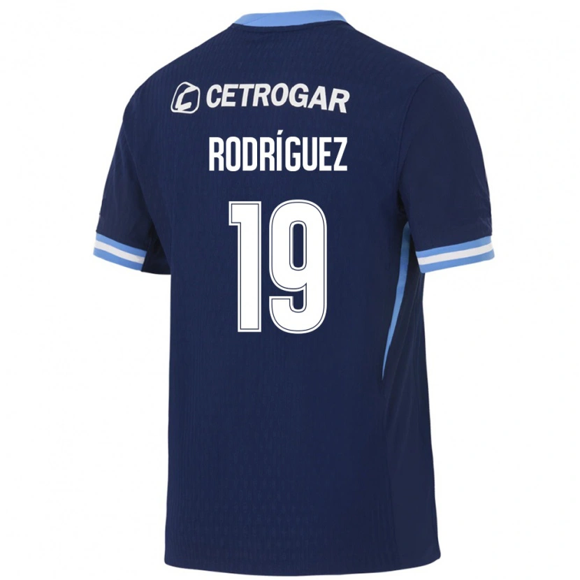 Danxen Bambino Maglia Ignacio Rodríguez #19 Blu Reale Azzurro Chiaro Bianco Kit Gara Away 2026/27 Maglietta