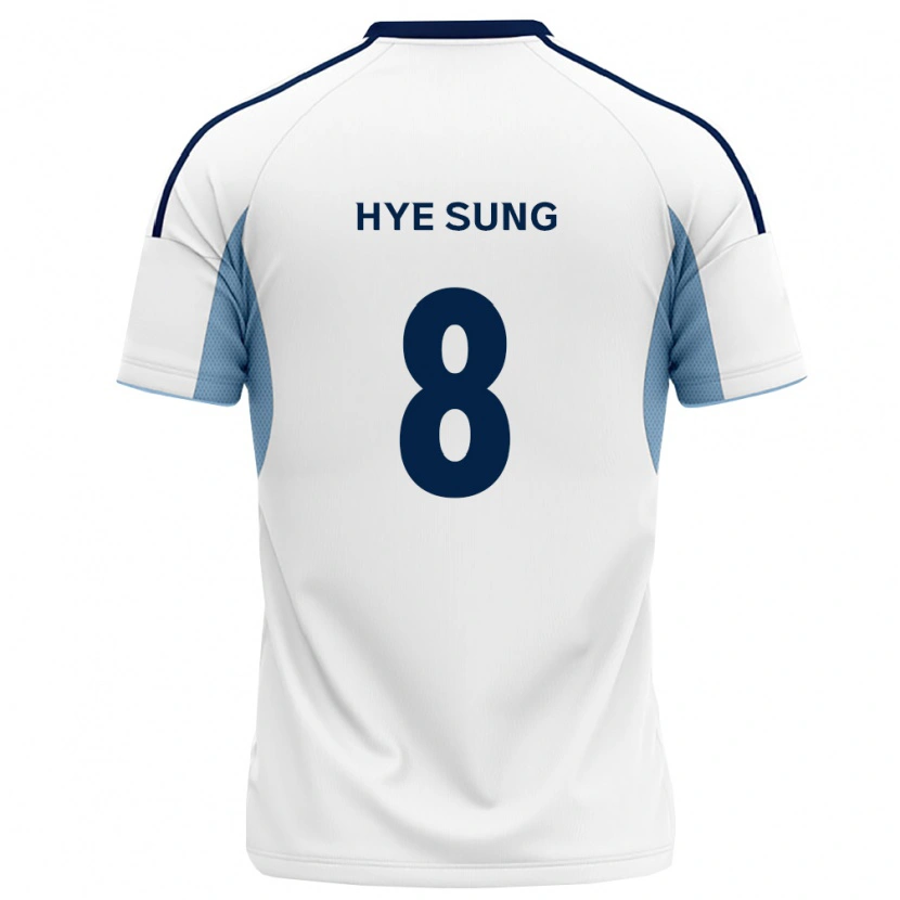 Danxen Bambino Maglia Hye-Sung Ryu #8 Blu Reale Bianco Kit Gara Away 2026/27 Maglietta