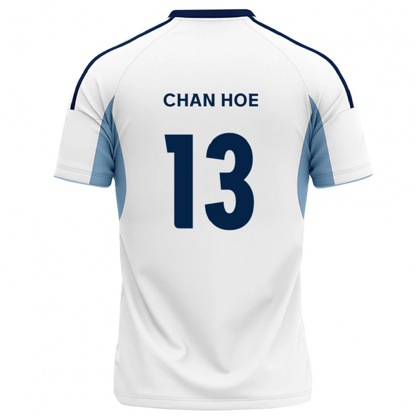 Danxen Bambino Maglia Chan-Hoe Heo #13 Blu Reale Bianco Kit Gara Away 2026/27 Maglietta