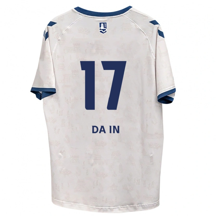 Danxen Bambino Maglia Da-In Han #17 Blu Reale Bianco Kit Gara Away 2026/27 Maglietta