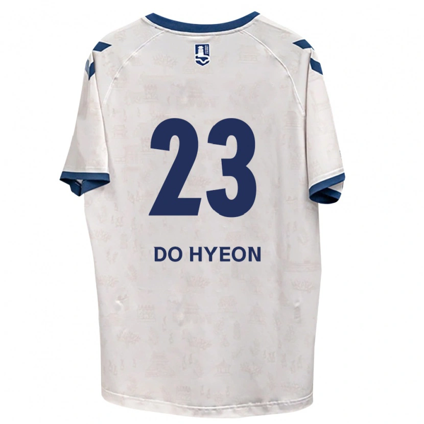 Danxen Bambino Maglia Do-Hyeon Yeom #23 Blu Reale Bianco Kit Gara Away 2026/27 Maglietta