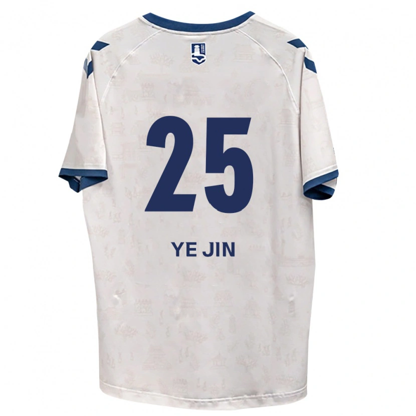 Danxen Bambino Maglia Ye-Jin Seo #25 Blu Reale Bianco Kit Gara Away 2026/27 Maglietta
