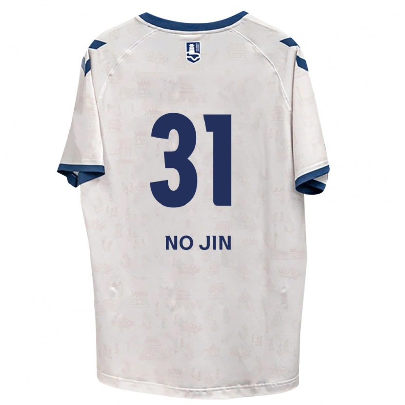 Danxen Bambino Maglia No-Jin Park #31 Blu Reale Bianco Kit Gara Away 2026/27 Maglietta