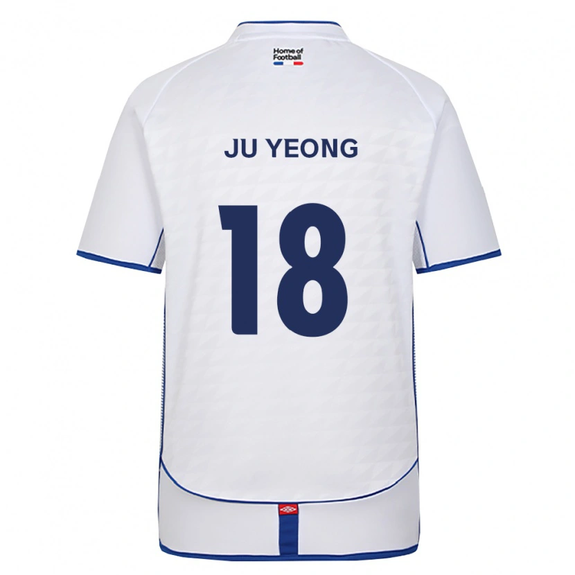 Danxen Bambino Maglia Ju-Yeong Park #18 Nero Bianco Rosso Kit Gara Away 2026/27 Maglietta