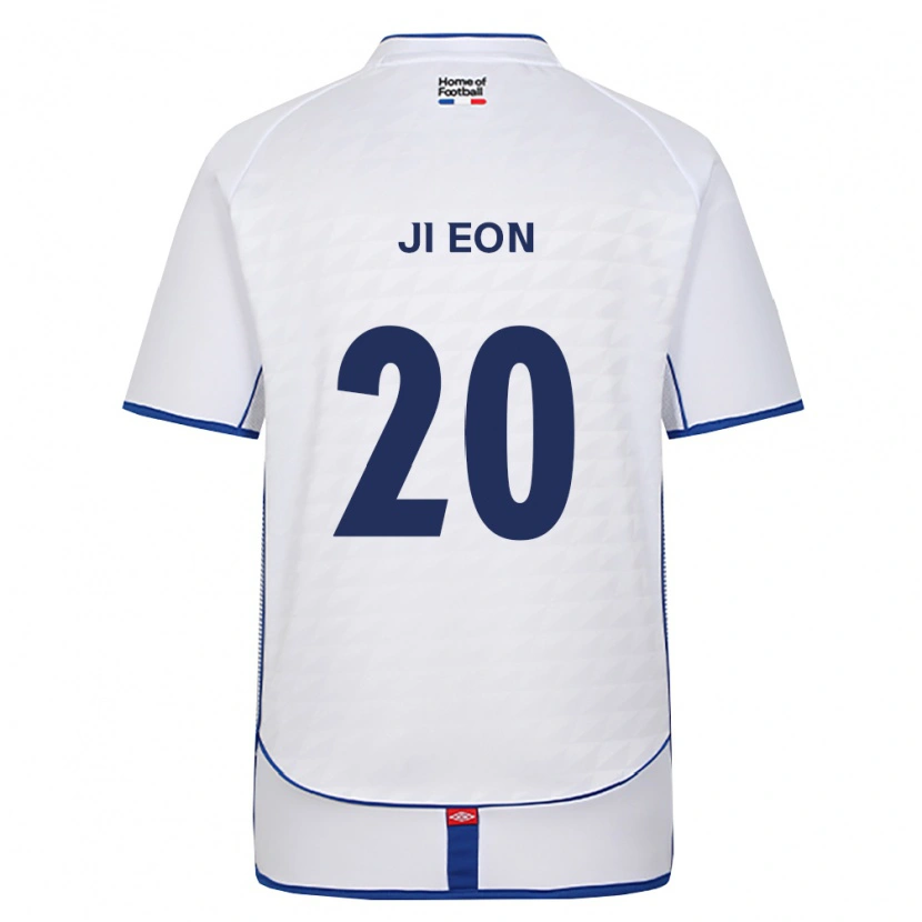 Danxen Bambino Maglia Ji-Eon Choi #20 Nero Bianco Rosso Kit Gara Away 2026/27 Maglietta