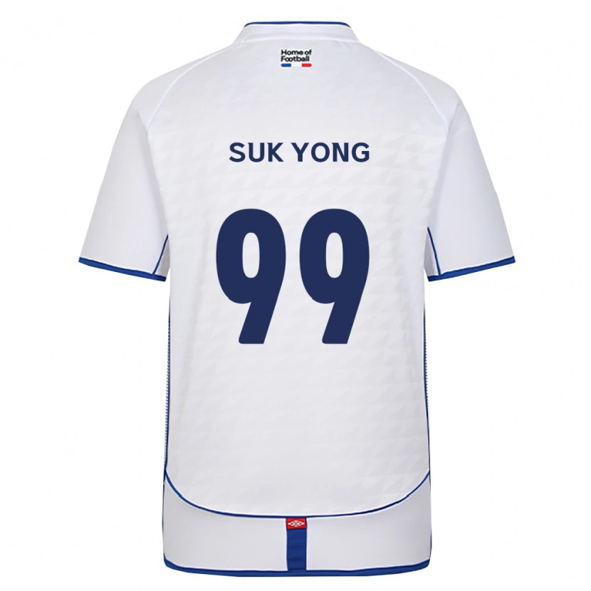 Danxen Bambino Maglia Suk-Yong Son #99 Nero Bianco Rosso Kit Gara Away 2026/27 Maglietta