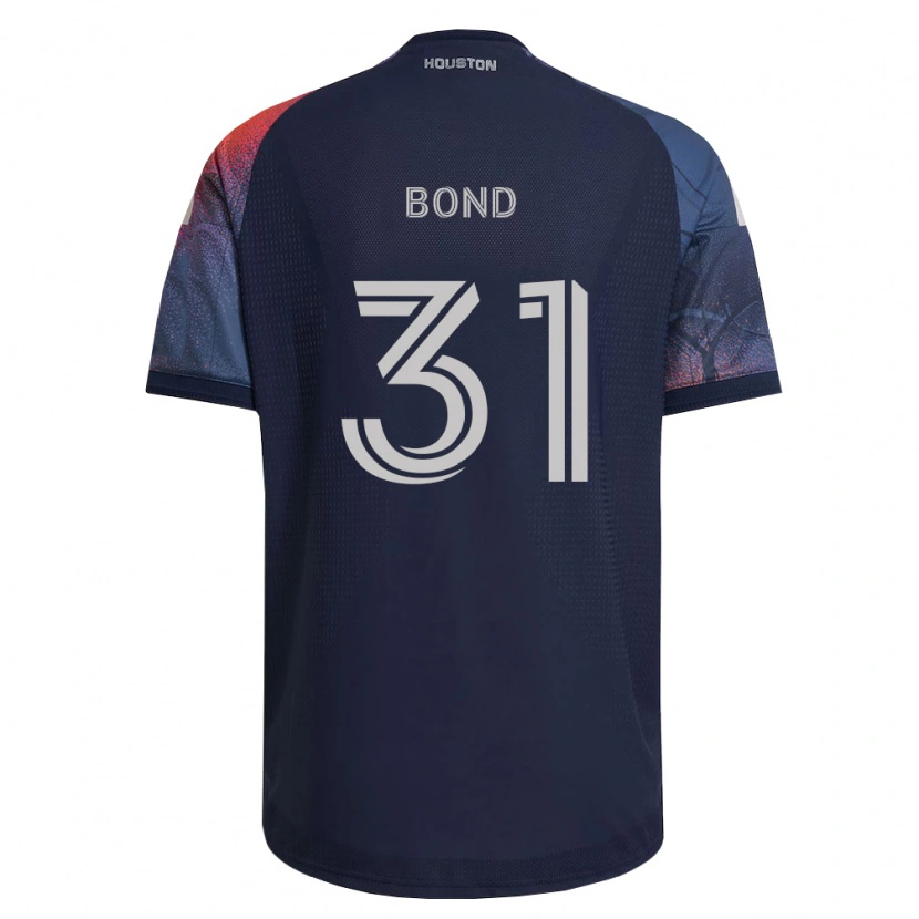 Danxen Bambino Maglia Jonathan Bond #31 Blu Scuro Bianco Arancio Kit Gara Away 2026/27 Maglietta