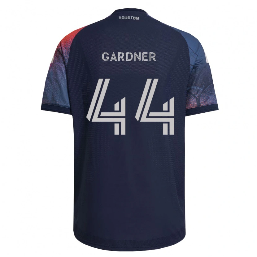 Danxen Bambino Maglia Myles Gardner #44 Blu Scuro Bianco Arancio Kit Gara Away 2026/27 Maglietta