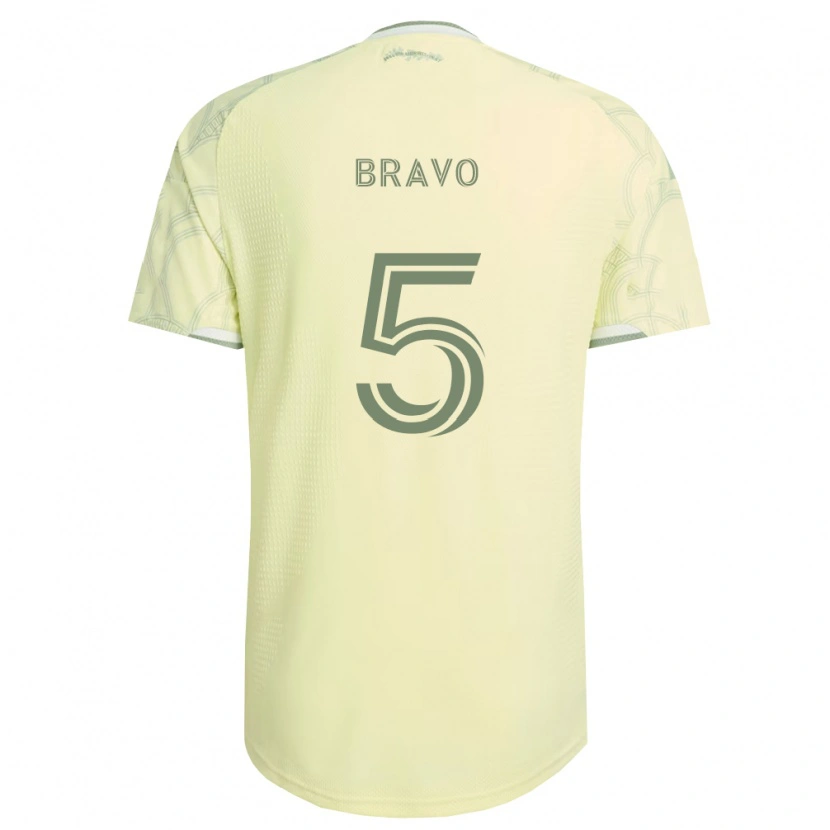 Danxen Bambino Maglia Claudio Bravo #5 Bianco Beige Kit Gara Away 2026/27 Maglietta