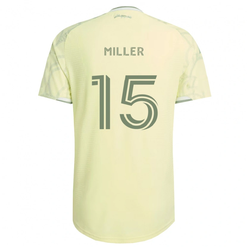 Danxen Bambino Maglia Eric Miller #15 Bianco Beige Kit Gara Away 2026/27 Maglietta