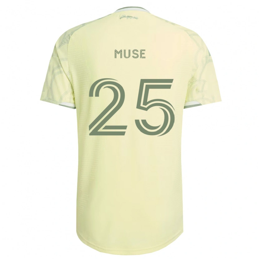 Danxen Bambino Maglia Trey Muse #25 Bianco Beige Kit Gara Away 2026/27 Maglietta