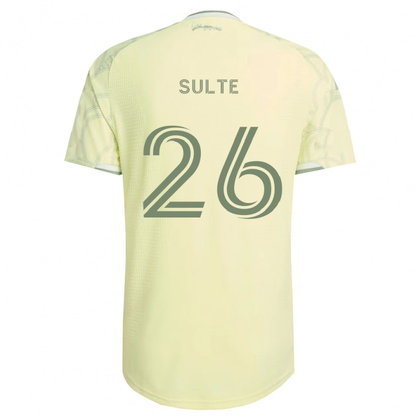Danxen Bambino Maglia Hunter Sulte #26 Bianco Beige Kit Gara Away 2026/27 Maglietta