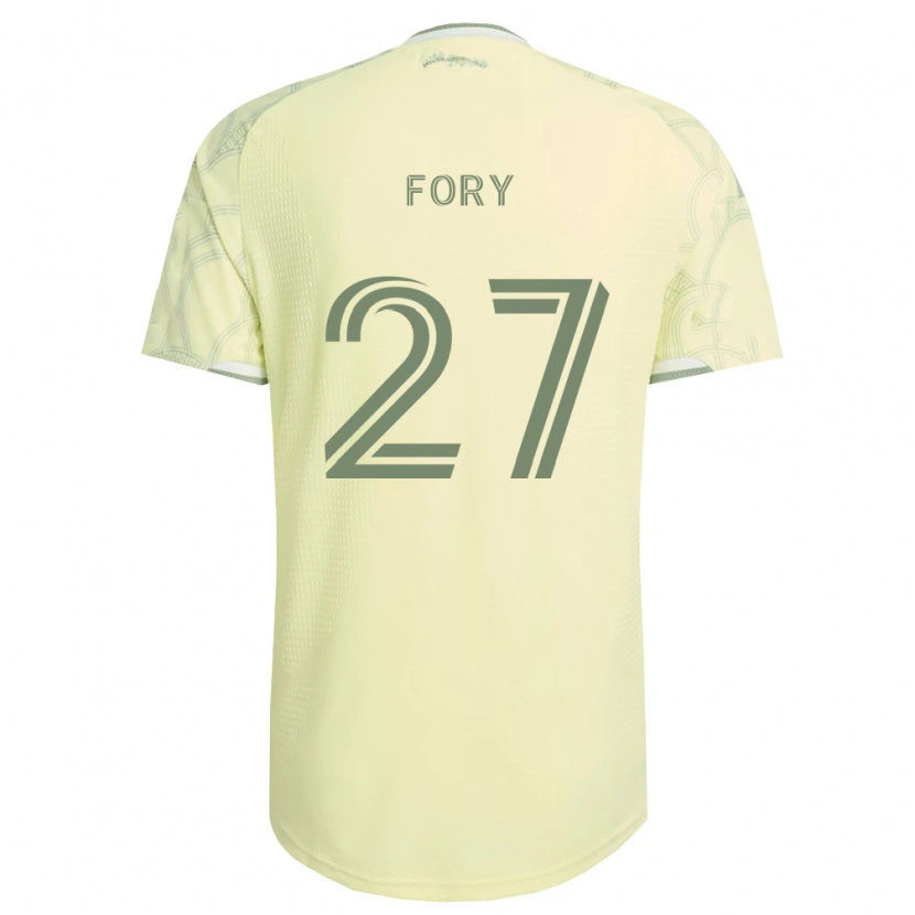 Danxen Bambino Maglia Jimer Fory #27 Bianco Beige Kit Gara Away 2026/27 Maglietta