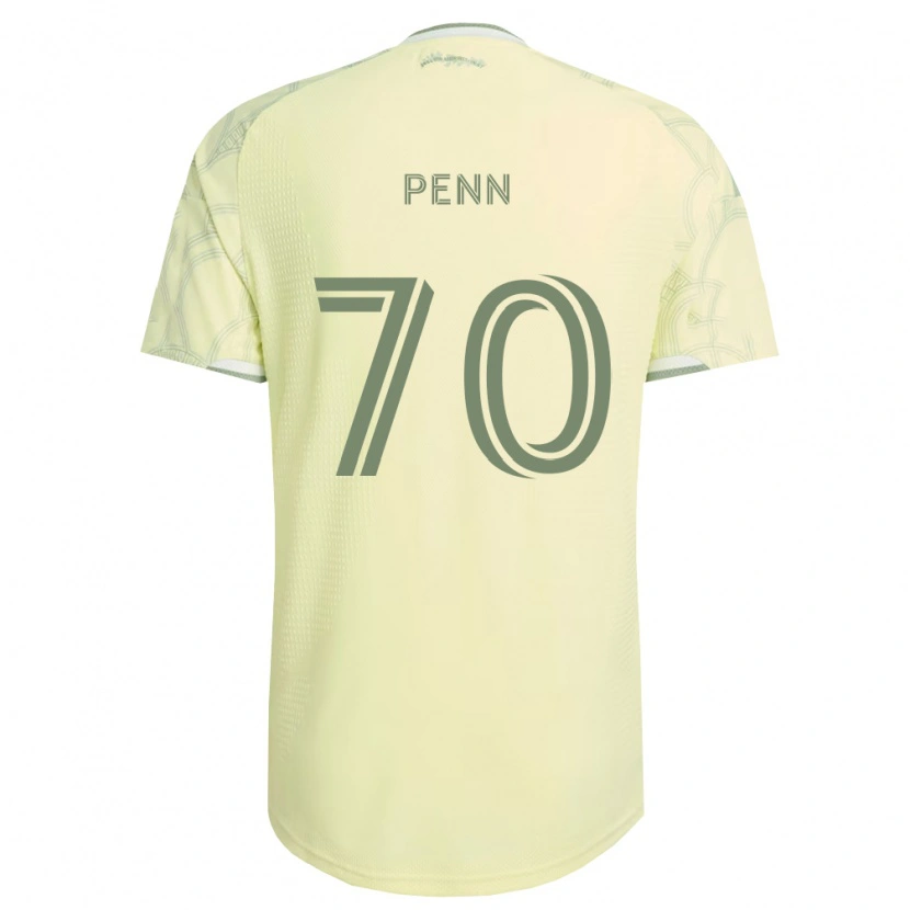 Danxen Bambino Maglia Josh Penn #70 Bianco Beige Kit Gara Away 2026/27 Maglietta