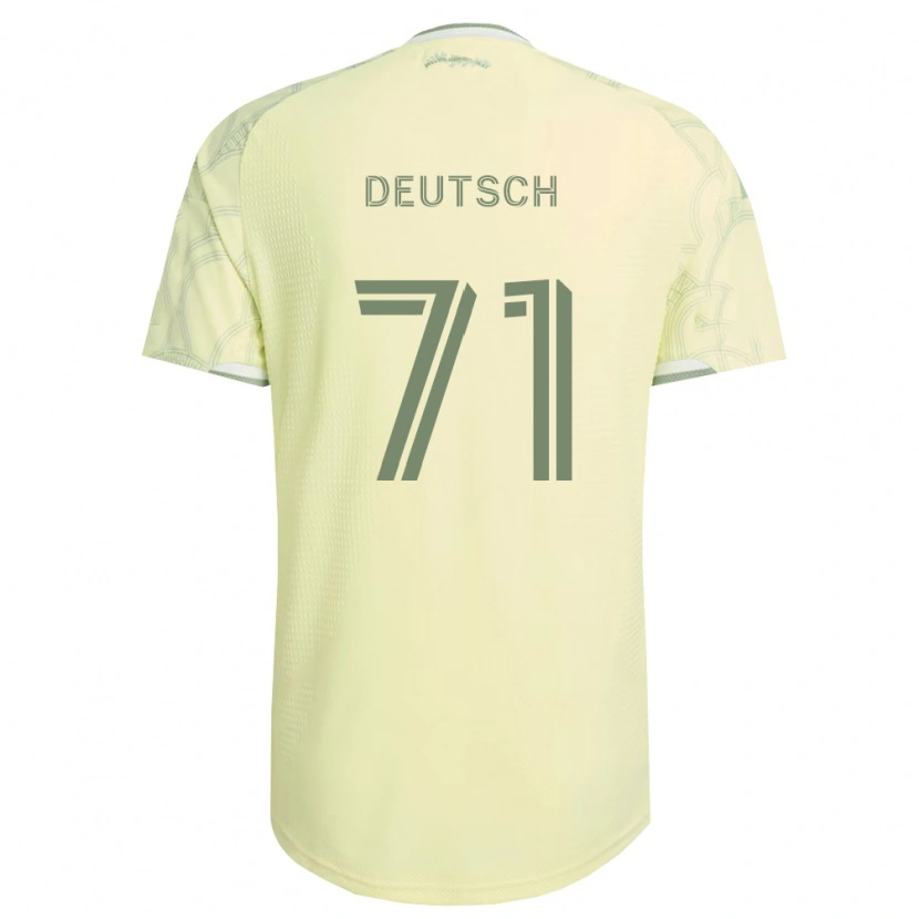 Danxen Bambino Maglia Maverick Deutsch #71 Bianco Beige Kit Gara Away 2026/27 Maglietta