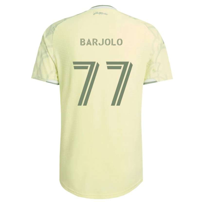 Danxen Bambino Maglia Benjamin Barjolo #77 Bianco Beige Kit Gara Away 2026/27 Maglietta
