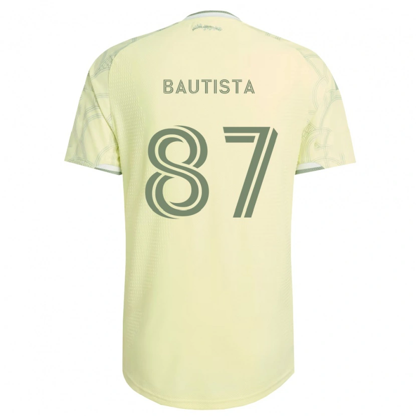 Danxen Bambino Maglia Ricardo Bautista #87 Bianco Beige Kit Gara Away 2026/27 Maglietta