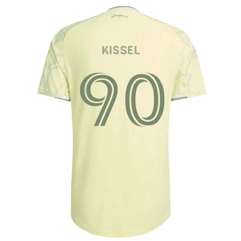 Danxen Bambino Maglia Maximilian Kissel #90 Bianco Beige Kit Gara Away 2026/27 Maglietta