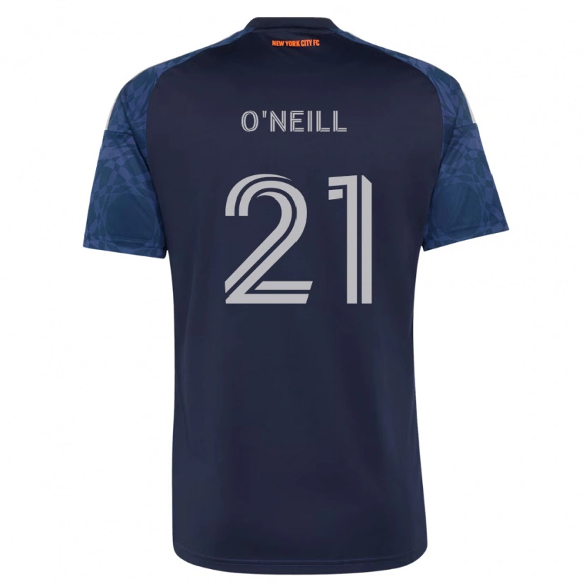 Danxen Bambino Maglia Aiden O'neill #21 Blu Scuro Bianco Kit Gara Away 2026/27 Maglietta