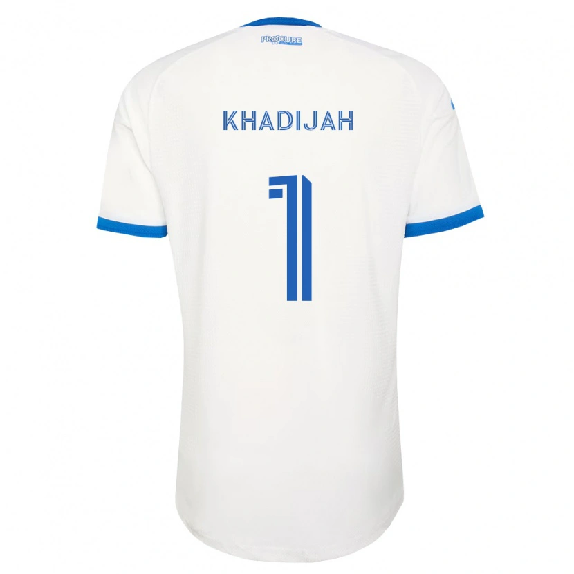 Danxen Bambino Maglia Cissé Khadijah #1 Azzurro Bianco Kit Gara Away 2026/27 Maglietta