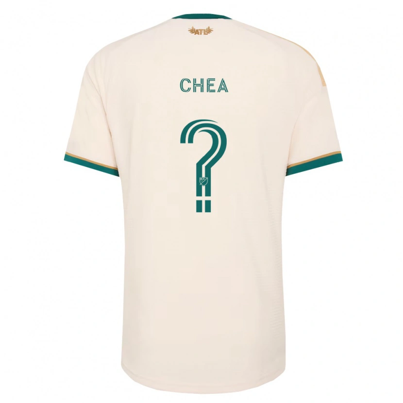 Danxen Bambino Maglia Williver Chea #0 Verde Champagne Kit Gara Away 2026/27 Maglietta