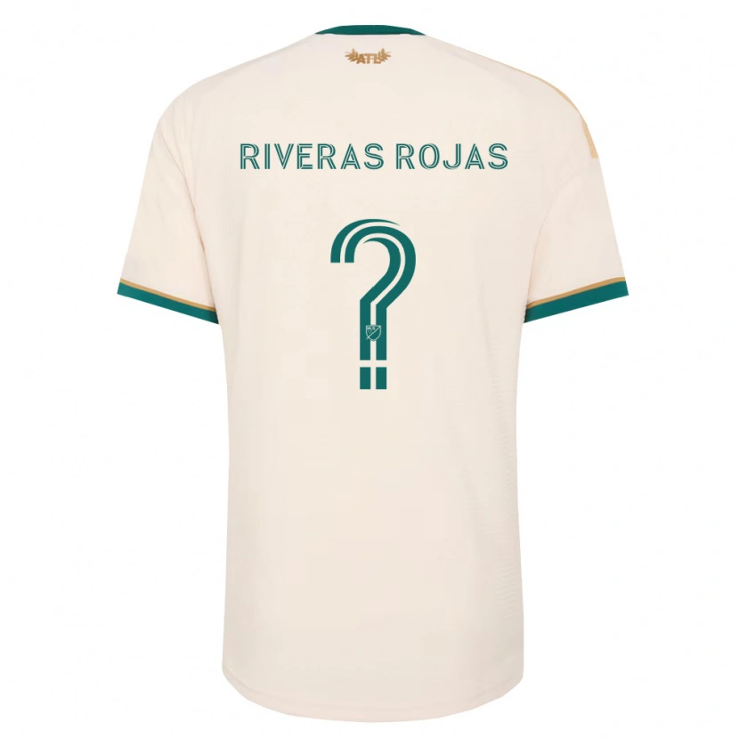 Danxen Bambino Maglia Gonzalo Riveras Rojas #0 Verde Champagne Kit Gara Away 2026/27 Maglietta