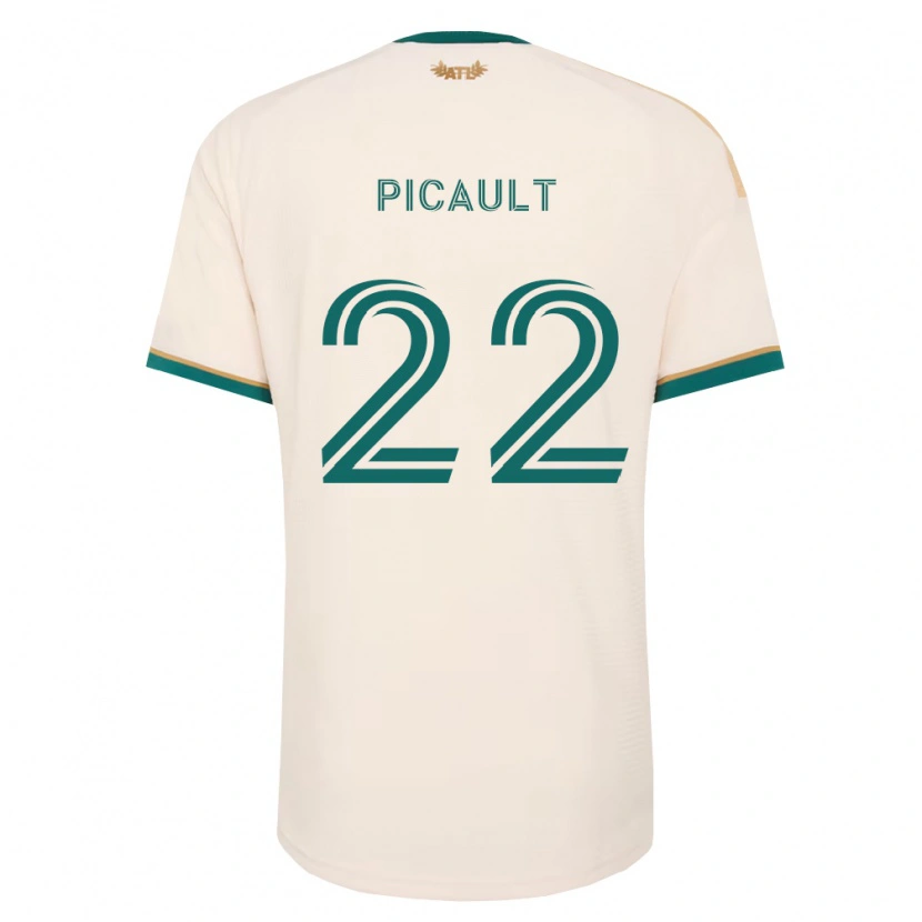 Danxen Bambino Maglia Fafà Picault #22 Verde Champagne Kit Gara Away 2026/27 Maglietta