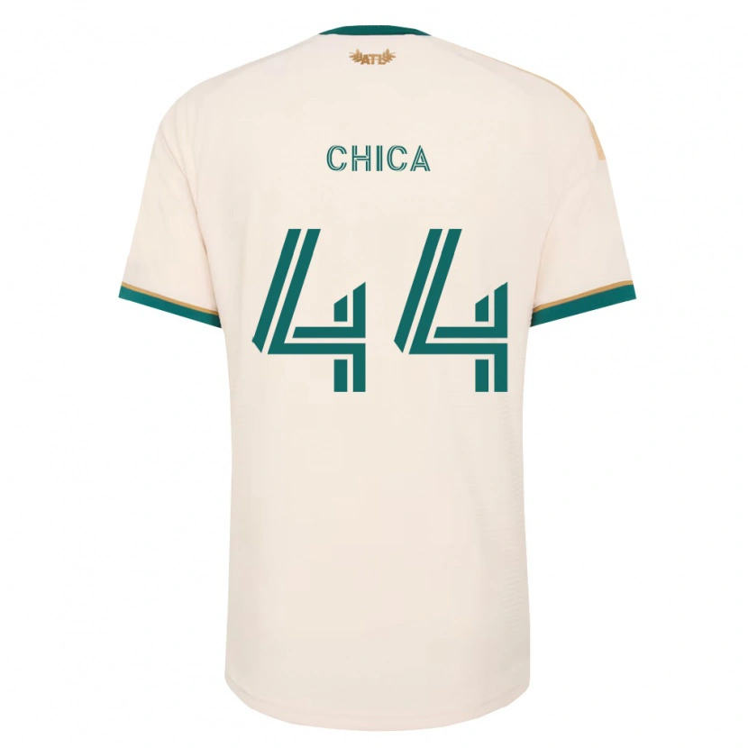 Danxen Bambino Maglia Daniel Chica #44 Verde Champagne Kit Gara Away 2026/27 Maglietta