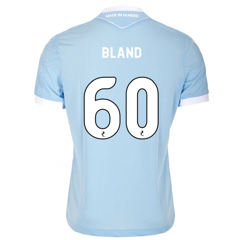 Danxen Bambino Maglia Ryan Bland #60 Bianco Cielo Chiaro Kit Gara Away 2026/27 Maglietta
