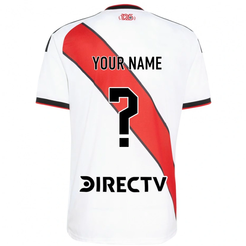Danxen Uomo Maglia Il Tuo Nome #0 Rosso Bianco Nero Kit Gara Home 2026/27 Maglietta