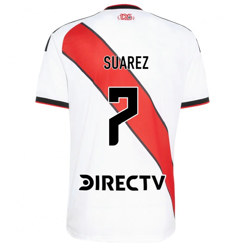 Danxen Uomo Maglia Matias Suarez #7 Rosso Bianco Nero Kit Gara Home 2026/27 Maglietta
