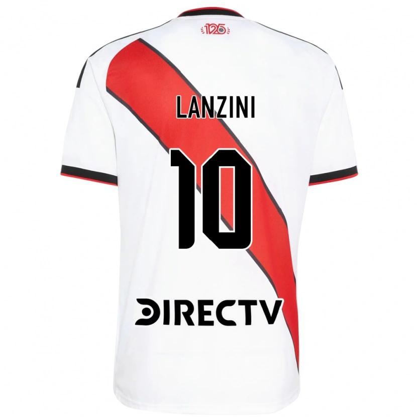 Danxen Uomo Maglia Manuel Lanzini #10 Rosso Bianco Nero Kit Gara Home 2026/27 Maglietta