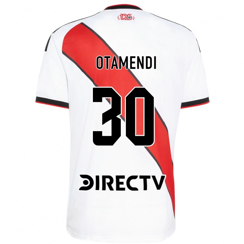 Danxen Uomo Maglia Nicolás Otamendi #30 Rosso Bianco Nero Kit Gara Home 2026/27 Maglietta