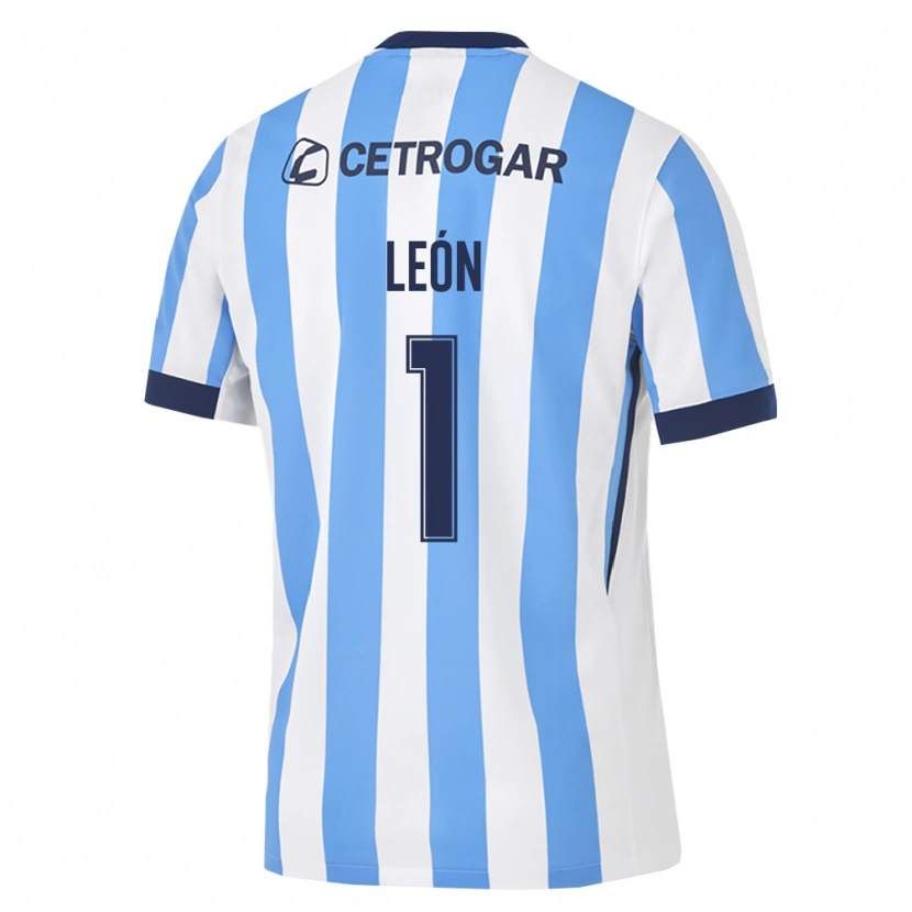 Danxen Uomo Maglia Roberto Leon #1 Azzurro Bianco Nero Kit Gara Home 2026/27 Maglietta