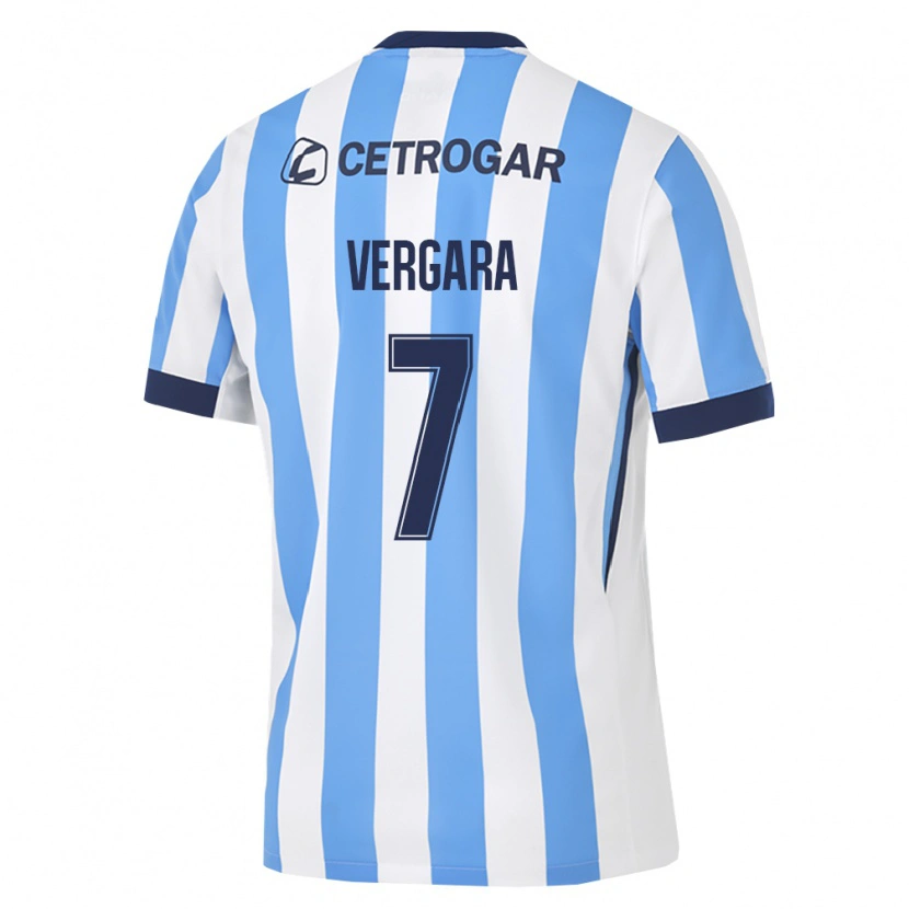 Danxen Uomo Maglia Duván Vergara #7 Azzurro Bianco Nero Kit Gara Home 2026/27 Maglietta