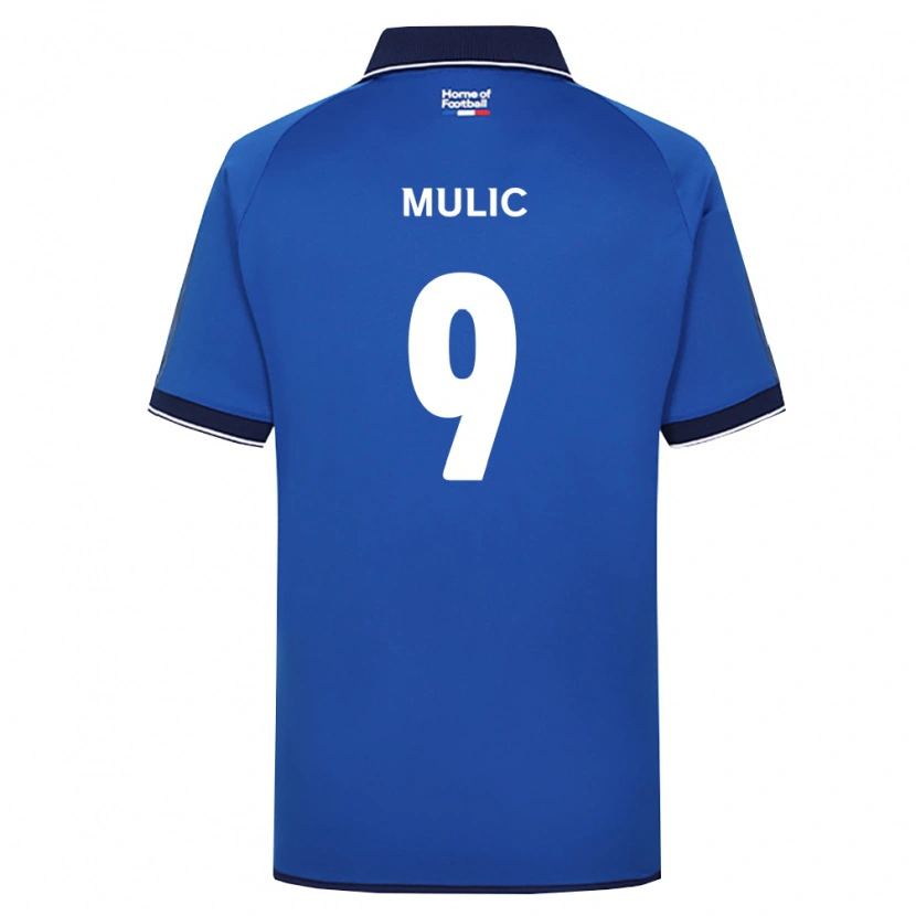 Danxen Uomo Maglia Fejsal Mulic #9 Blu Reale Bianco Rosso Kit Gara Home 2026/27 Maglietta