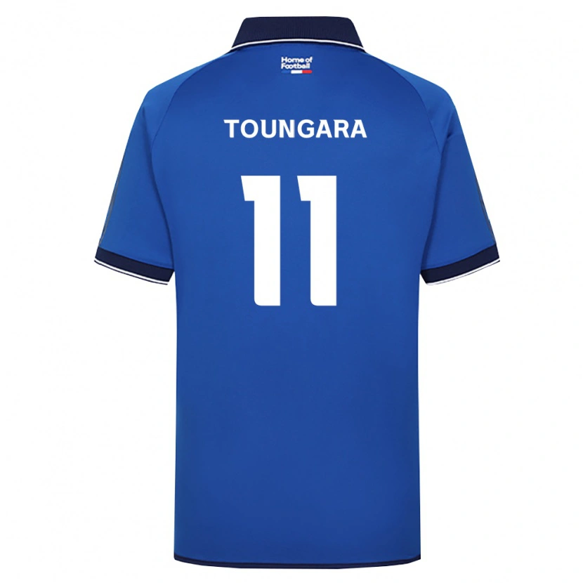 Danxen Uomo Maglia Aboubacar Toungara #11 Blu Reale Bianco Rosso Kit Gara Home 2026/27 Maglietta