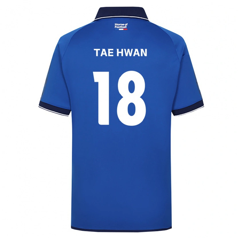 Danxen Uomo Maglia Tae-Hwan Jeong #18 Blu Reale Bianco Rosso Kit Gara Home 2026/27 Maglietta